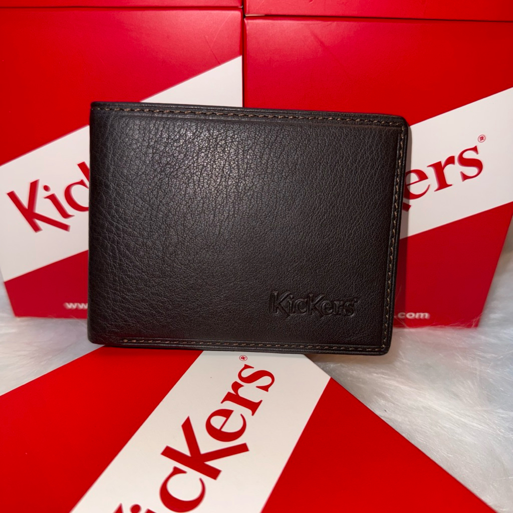 KICKERS SHORT WALLET 1KEAS-NC-53835 DOMPET LEATHER