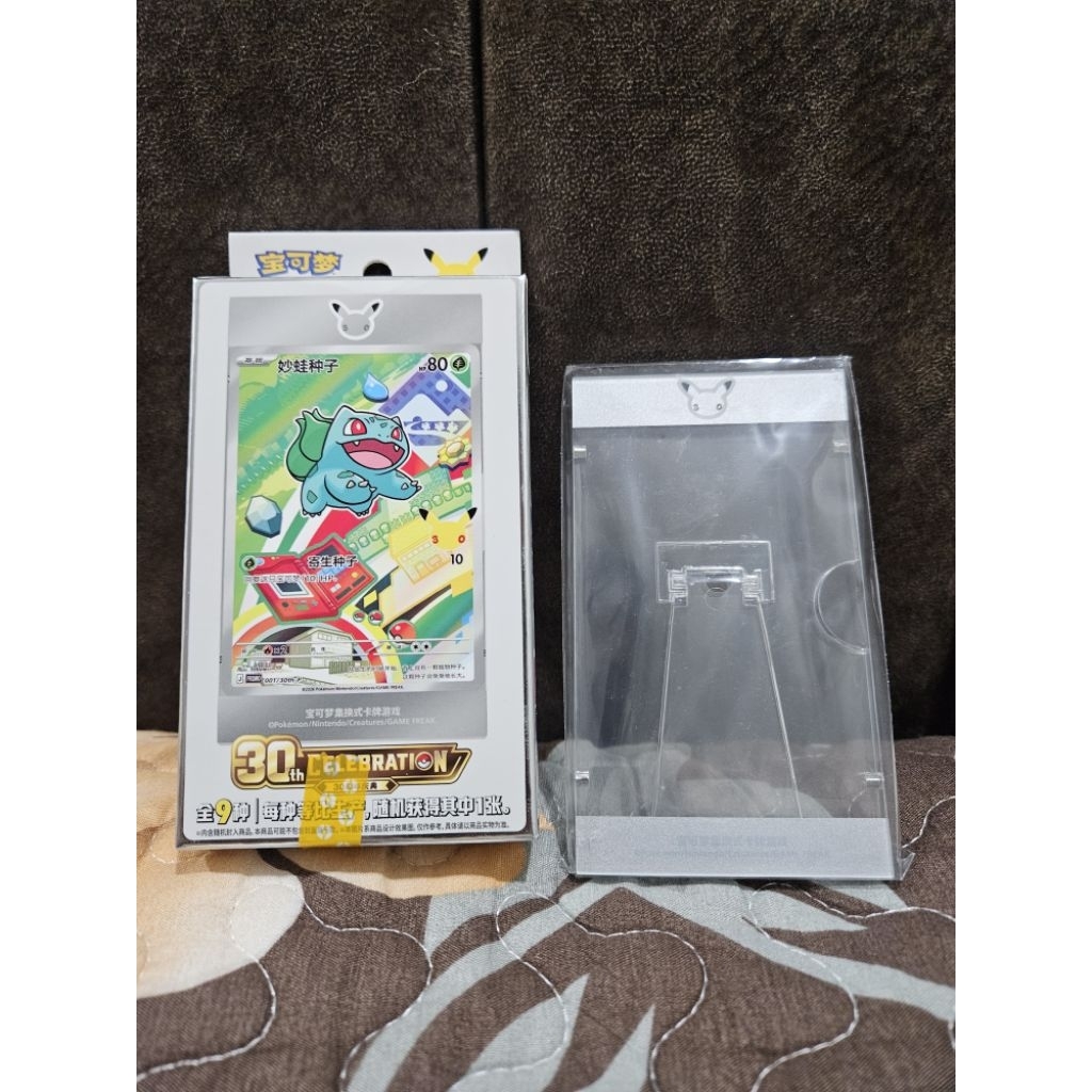 เคสแสดงผล Pokemon 30th Anniversary เท่านั้น
