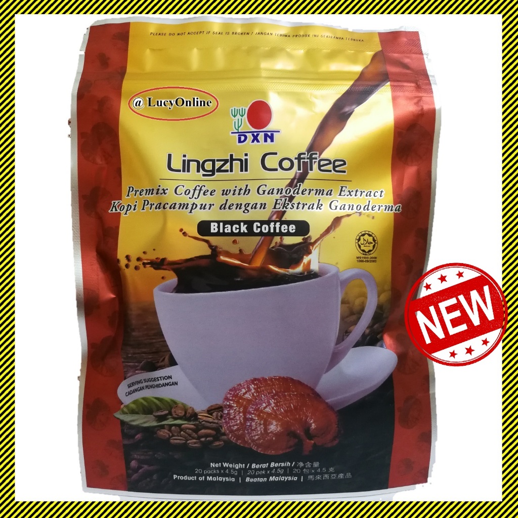 DXN Lingzhi Black Coffee - Kopi tanpa gula