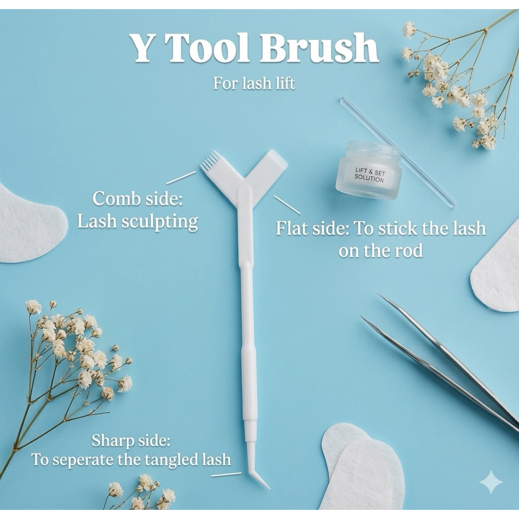 Y Tools Brush (1 ชิ้น) Lash Lift Tools
