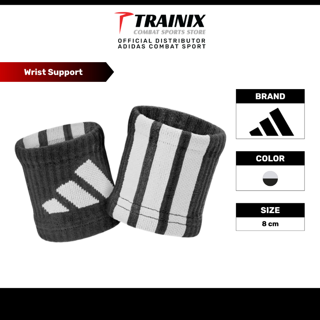 ADIDAS WRIST PROTECTORS -8CM (ADST-13404BK)