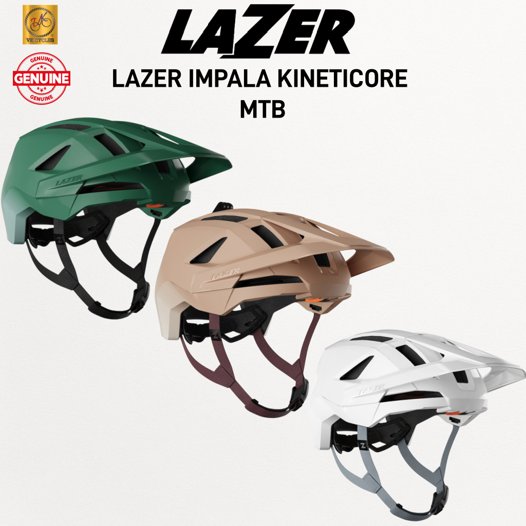 Lazer Impala KinetiCore MTB Helmet หมวกจักรยานเสือภูเขา All-Mountain / Trail ของแท้