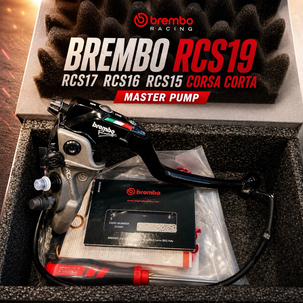 BREMBO MASTER PUMP RCS19 CORSA CORTA RCS16 RCS15 RCS14 เบรคปั๊ม TWM CLUTCH LEVER ACCOSSATO XMAX XADV
