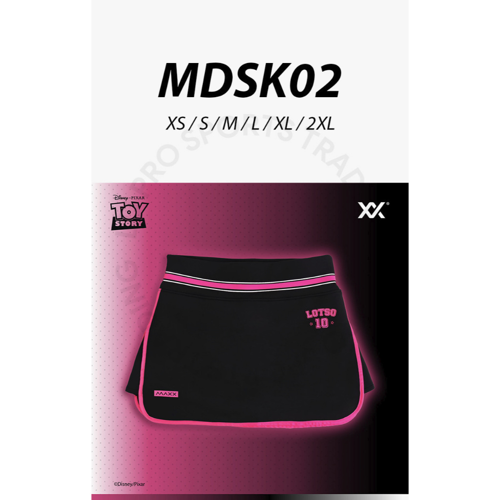 MAXX  Toy Story LOTSO Collection Sports Skorts - MDSK02