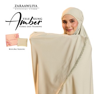 Telekung AMBER | ZARA AWLIYA [Free Bag Telekung & Exclusive Box]