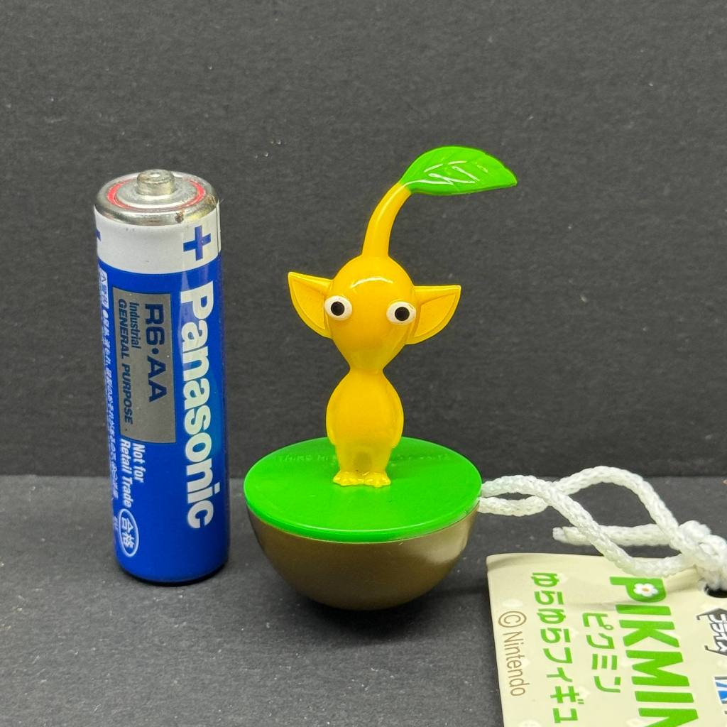 Taito Nintendo Pikmin Yura Yura Roly Poly ตัวเลขสีเหลือง Pikmin Action Figure ของเล่นคอลเลกชัน @ 20x