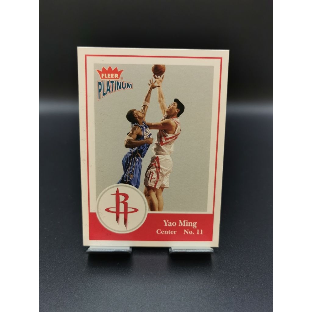 การ์ด nba 2003-04 Fleer platinum YAO MING