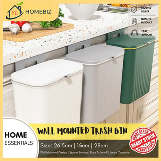 Tong Sampah Gantung Dapur/Tong Sampah Dengan Penutup – Wall Mounted Trash Bin Kitchen Cabinet/Dustbin
