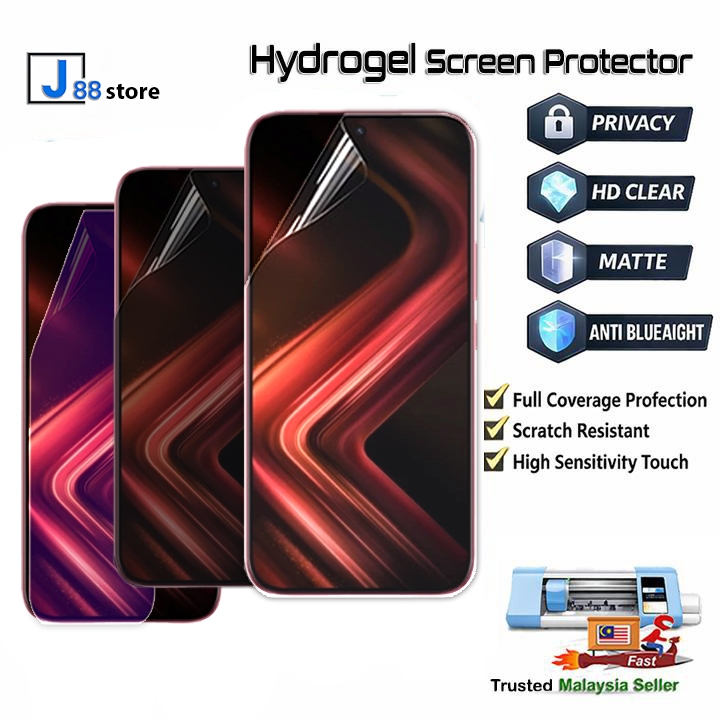 Infinix GT 50 Pro GT 30 Pro GT 30 GT 20 Pro 5G GT 10 Pro Note 12 10 Pro 8 8i 7 Hydrogel ป้องกันหน้าจ