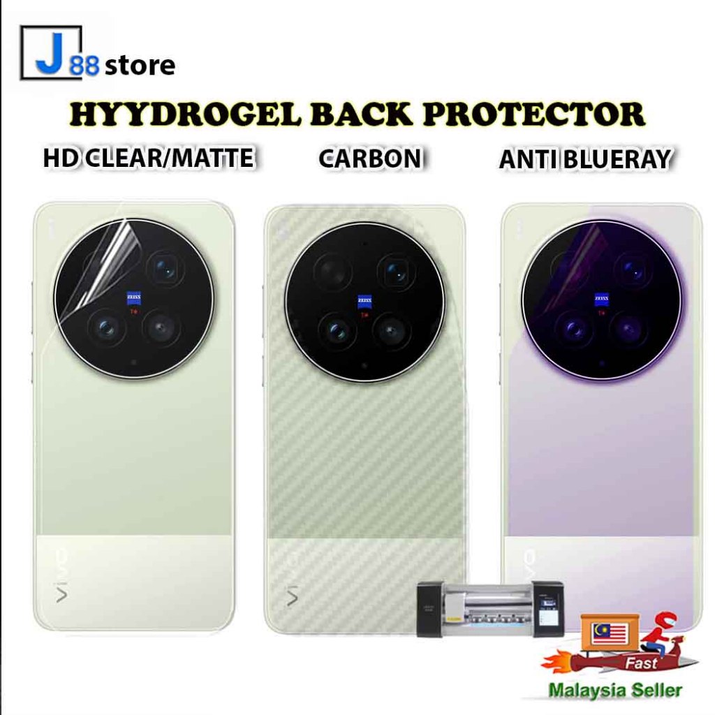 Vivo X300 Ultra X200 FE Pro X100 X90 X90 Pro Plus X80 X70 X60 X50 Hydrogel Back Protector
