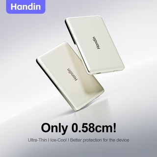 【3C+SIRIM】Handin Magnetic Wireless Powerbank Mini 12000/6000mAh Fast Charging PD22.5W Power bank