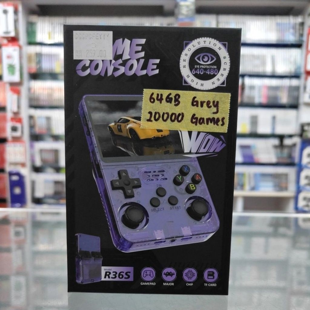 เกม MASTER R36S 64GB 20000 เกมใหม่และซีเมนต์