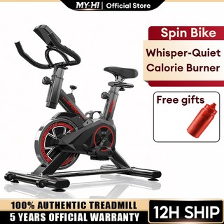 MY-HI Spinning Bike Basikal Senaman Ultra Quiet Adjustable Resistance Digital Display  Fitness