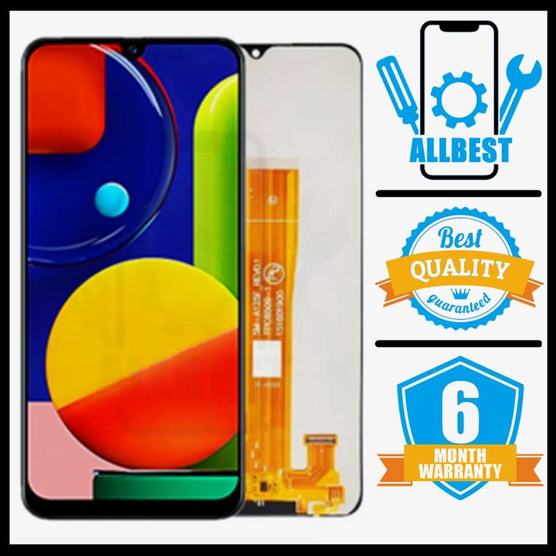 SM A02 A022F A022 A12 A125 A127 M02 M022 จอแสดงผล LCD Touch Screen Digitizer ชุดเปลี่ยน