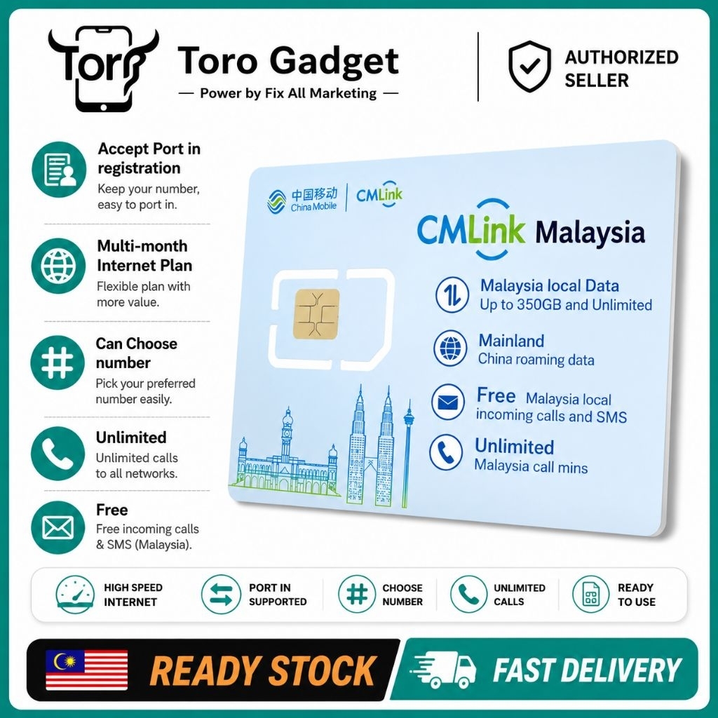 CM-Link Unlimited High Speed Internet and Unlimited Call to Network Sim card