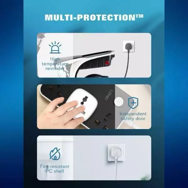 LDNIO SCW1050 WiFi Smart Plug Universal Adaptor thumbnail 9