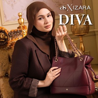 AS DIVA BAG VEGAN LEATHER PREMIUM AS X IZARA WITH BOX