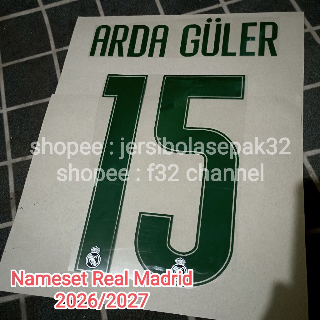 (PATCH SAHAJA) NAMESET SAHAJA : REAL MDRID UCL 2026/2027