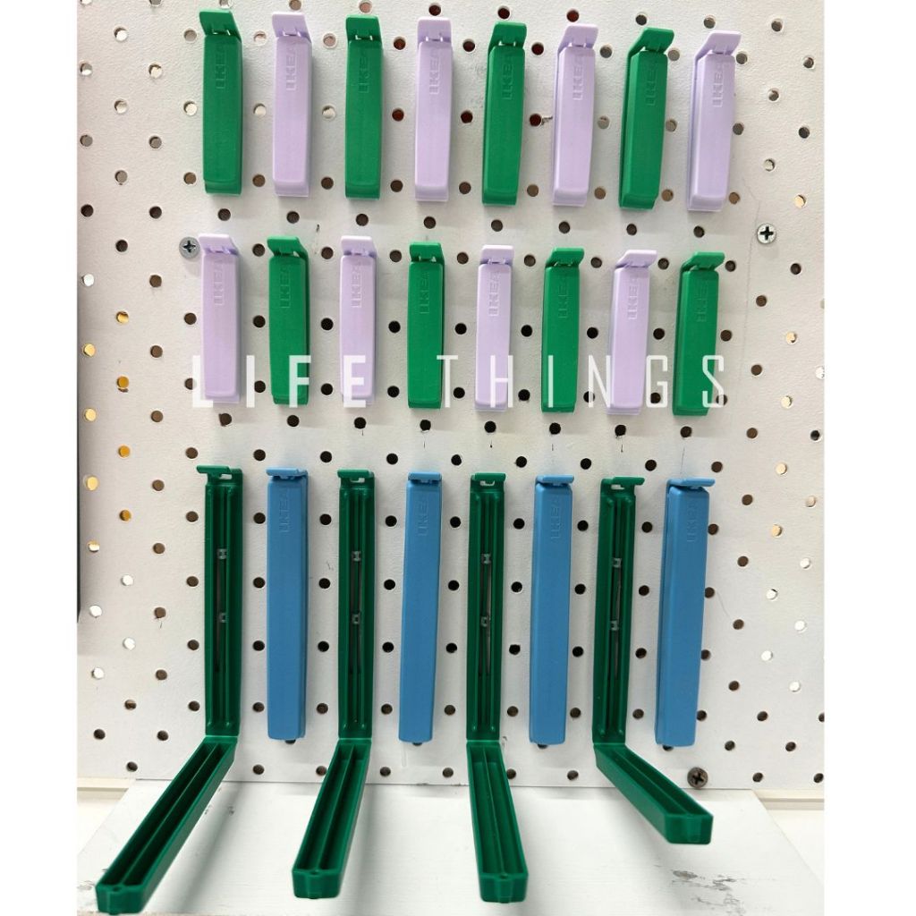 IKEA BEVARA คลิปปิดผนึก สีผสม klip pengedap