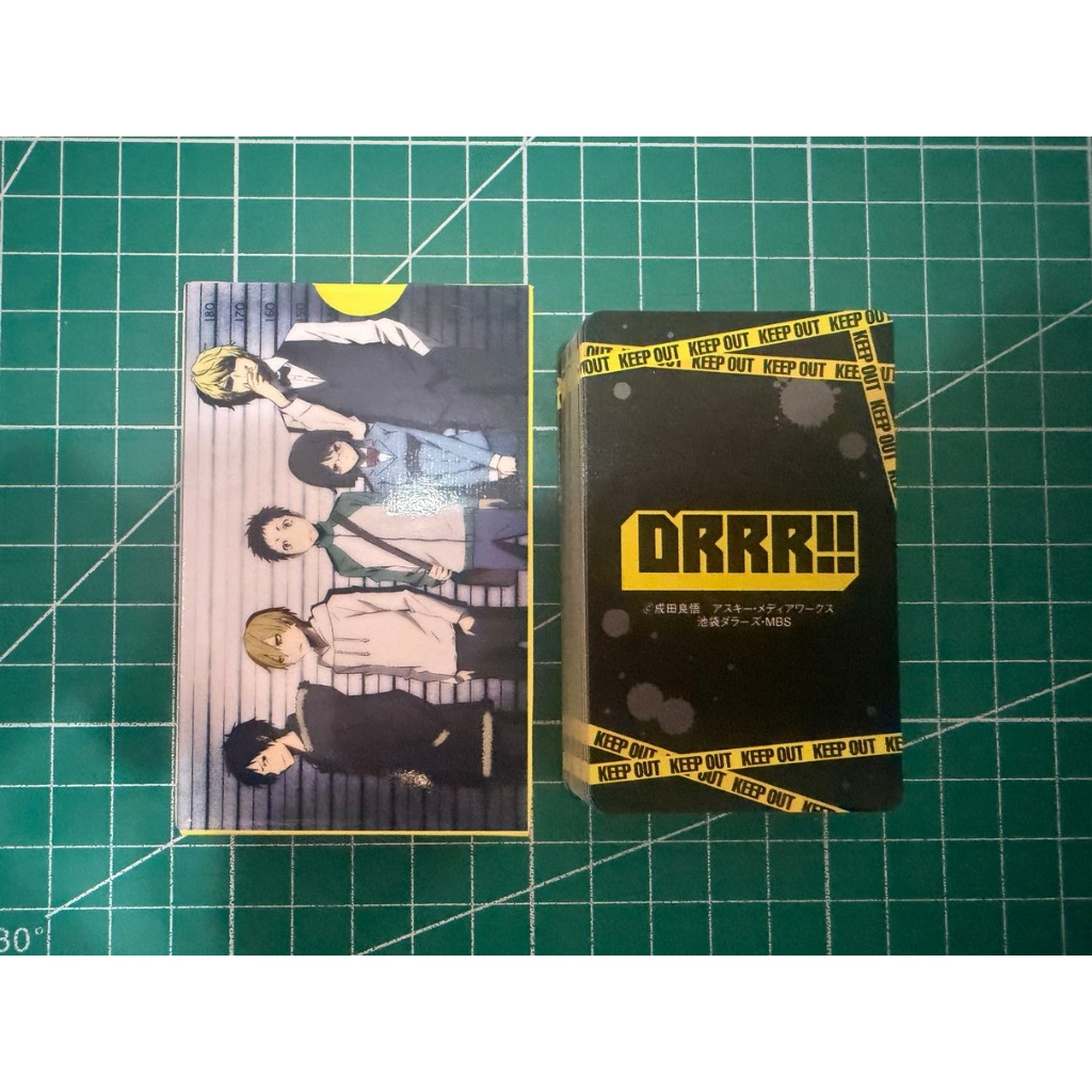 ดูรารารา!! Animage Appendix การ์ดเล่นอะนิเมะ Trump Card