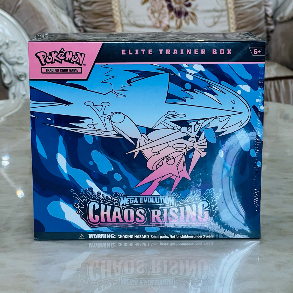 Chaos Rising Elite Trainer Box(ETB) โปเกมอน SEALED