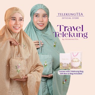 BESTSELLER Travel Telekung by Telekung Tea + Mini Pouch Bag