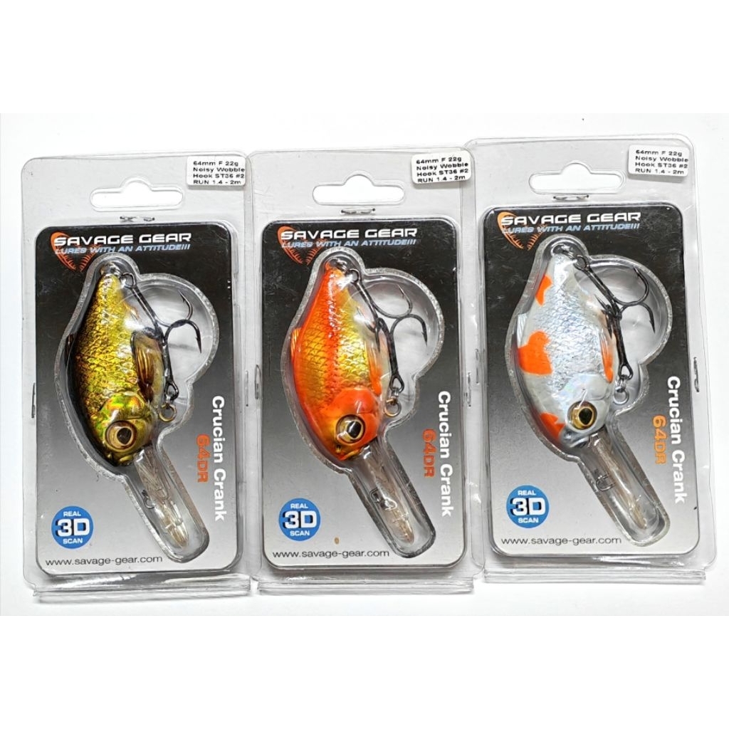 SAVAGE GEAR CRUCIAN CRANK CC64DR ใหม่ INBOX
