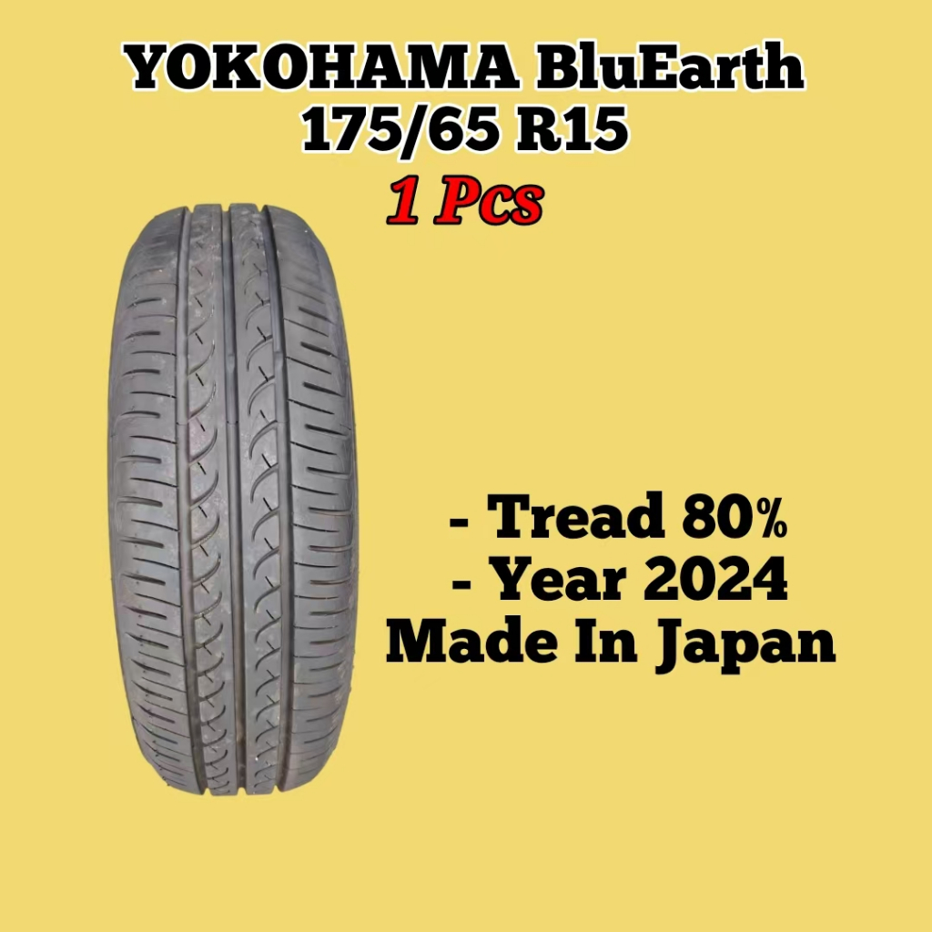 175/65 R15 ยาง / Tayar / Tyre Yokohama Bluearth / Bridgestone Nextry 175/65 R15 Tyre / Tyre ( Japan 