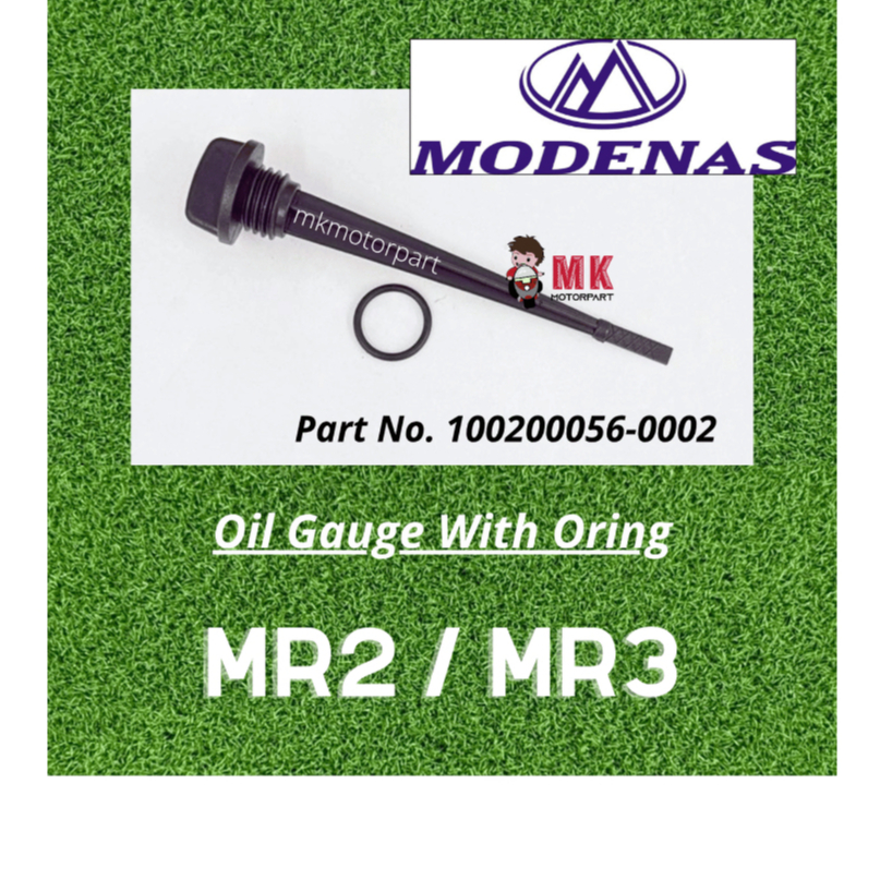 Modenas MR2 / MR3 Kris OIL GAUGE พร้อม O-RING [ 100200056-0002 ] Tudung Miyak Oil Ruler Assy 4T Plug