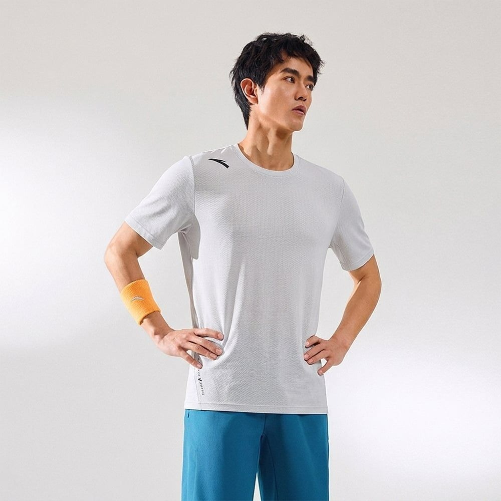 ANTA Men All Day Training Short Tee 9526B7135-3 (Baju Sukan Lelaki)