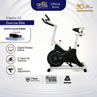 GINTELL X-Spinno 2.0 Spinning Fitness Exercise Bike