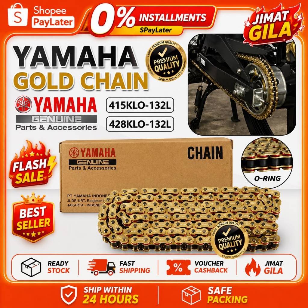RANTAI O RING YAMAHA CHAIN 428 โอริงโซ่ RANTAI ORING 428 RANTAI
