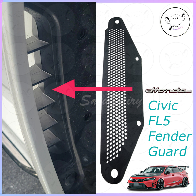 Civic FL5 TYPE R Muggard Fender Rock Guard