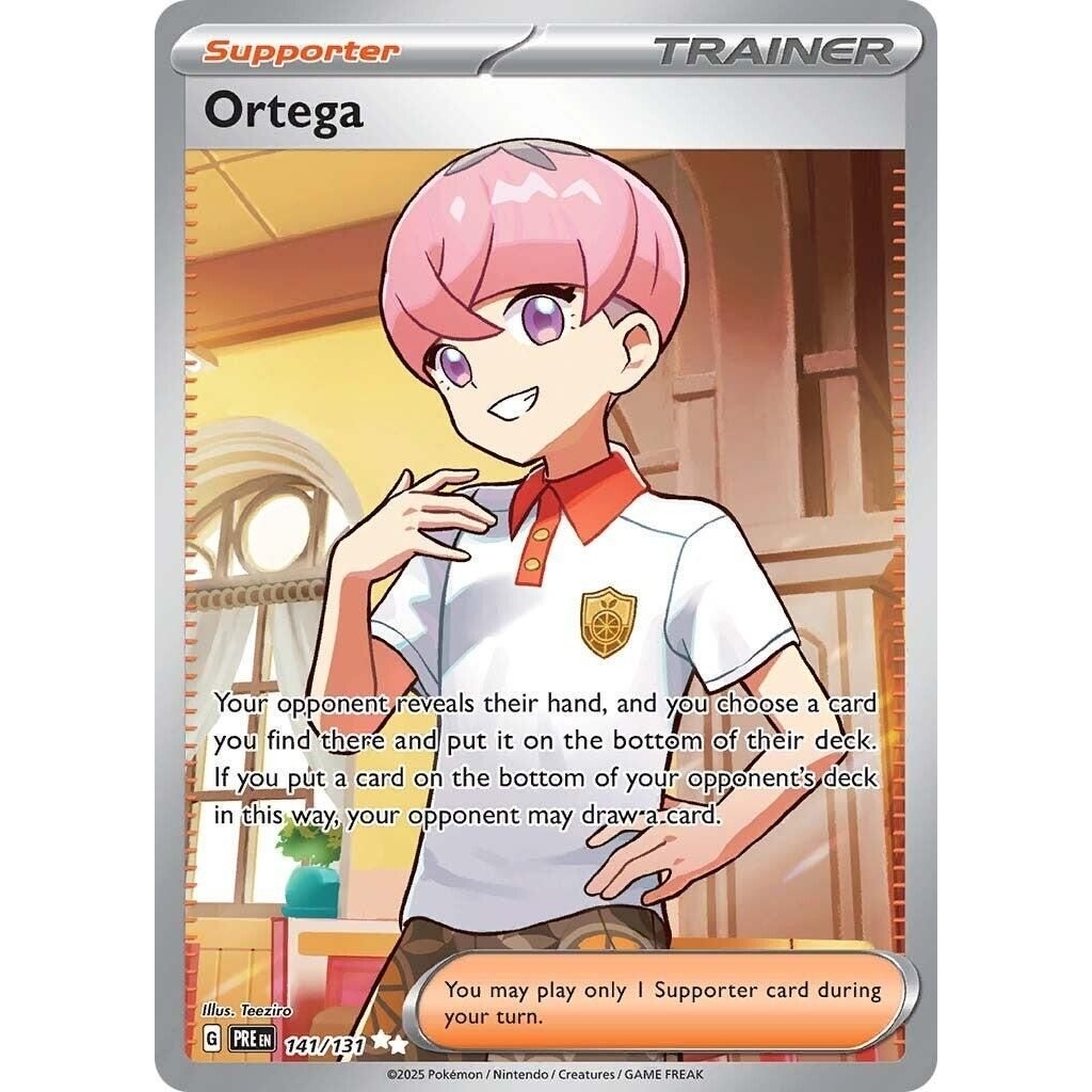 Ortega 141 โปเกมอน Prismatic Evolutions