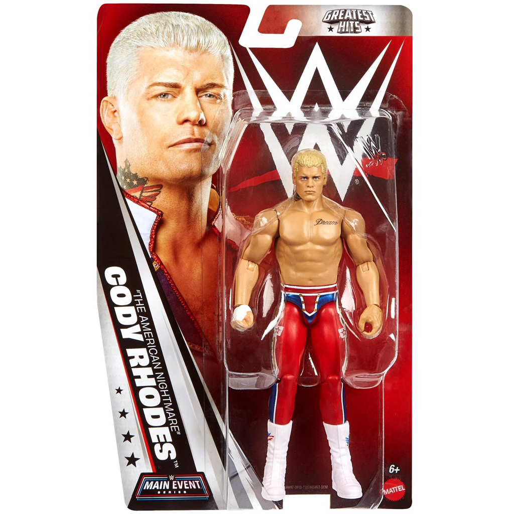 WWE Figure Cody Rhodes - กิจกรรมหลัก WWE Greatest Hits 1