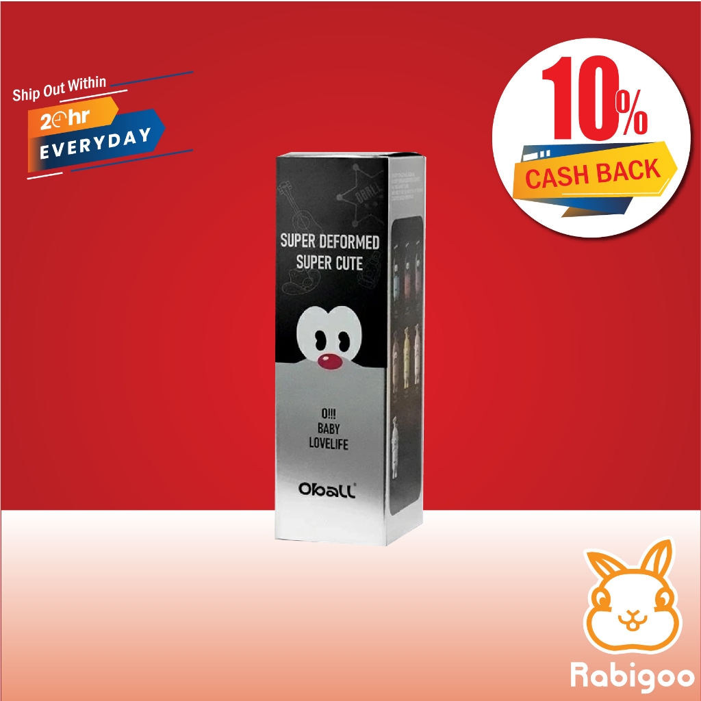 OBALL DOLL THERMOS CUP 400ML พร้อม STRAW และสายสะพาย