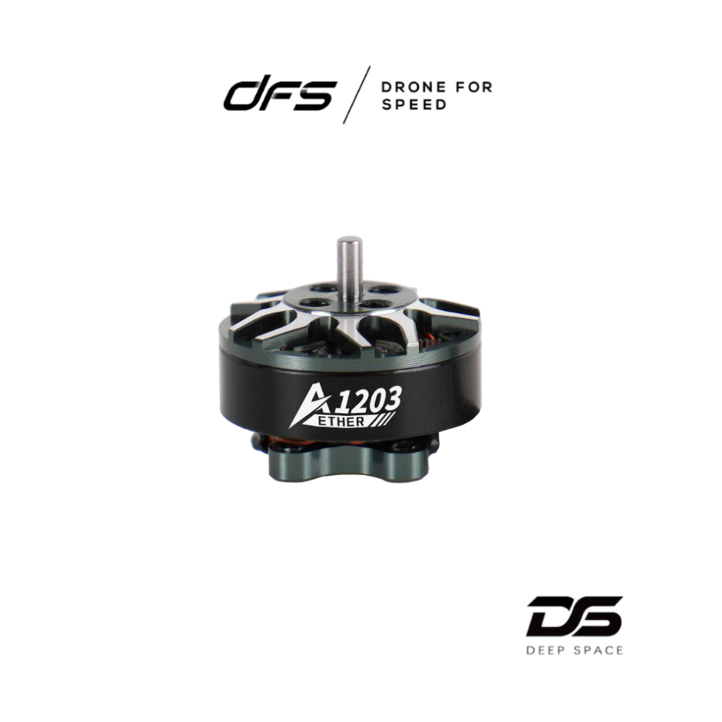 DeepSpace Aether 1203 8000KV มอเตอร์ไร้แปรงถ่าน 2-3S สําหรับ FPV 2-2.2 นิ้ว