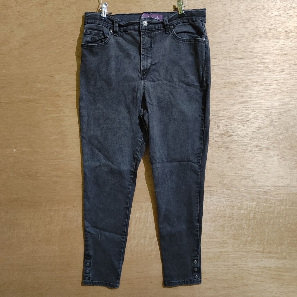 Gloria Vanderbilt Women Jeans Denim Stretchable Seluar Jeans Wanita Bundle Hitam Slim Fit Casual Cot