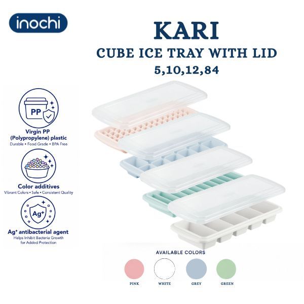KARI ICE BAR TRAY 5/10/12/84 BARS *WITH LID*