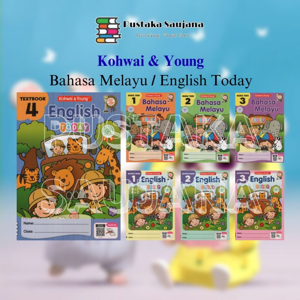 [SAUJANA] Koohwai & Young Lai Language Today / English Today Preschool