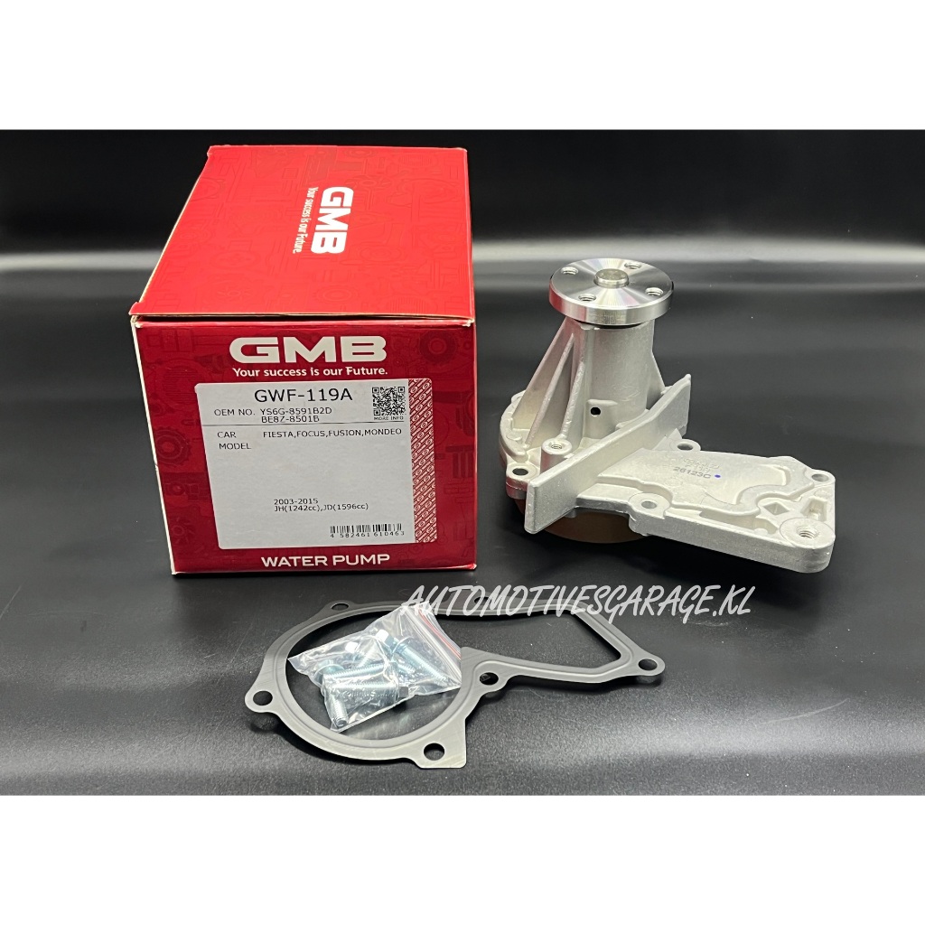 ปั๊มน้ํา GMB - FORD FIESTA 1.4CC 1.6CC - GWF-119A