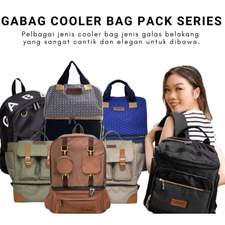GABAG BACKPACK COOLER BAG JARVIS SERIES