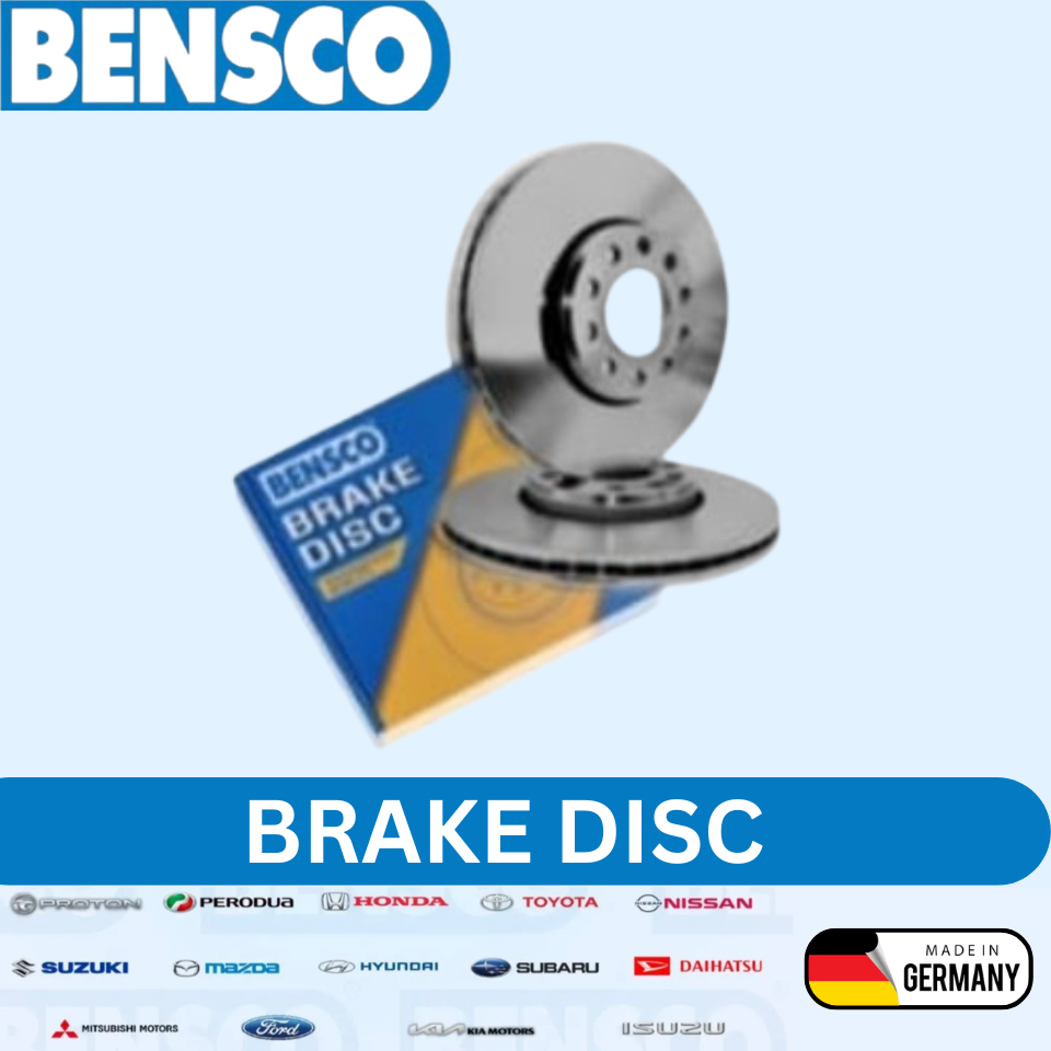 แผ่นดิสก์เบรก BENSCO 90-122 - DAIHATSU GRAN MAX P/U 1.5 5405 07 ชุดหน้า