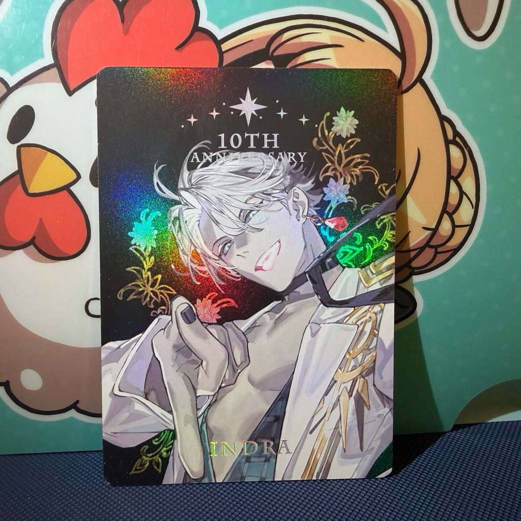 การ์ด Fgo Indra ภาพประกอบดาวเงา 10th Anniversary Special (Fate Grand Order)