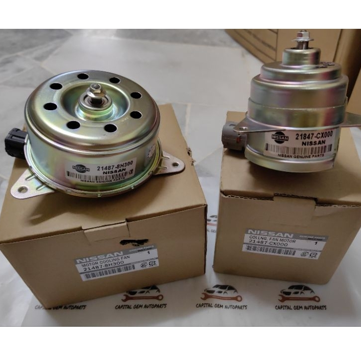 Nissan X-Trail 2003 (T30) / Sylphy (G11) / Murano (Z50) SERENA C24 Air Cond หม้อน้ําพัดลมมอเตอร์ 4PI
