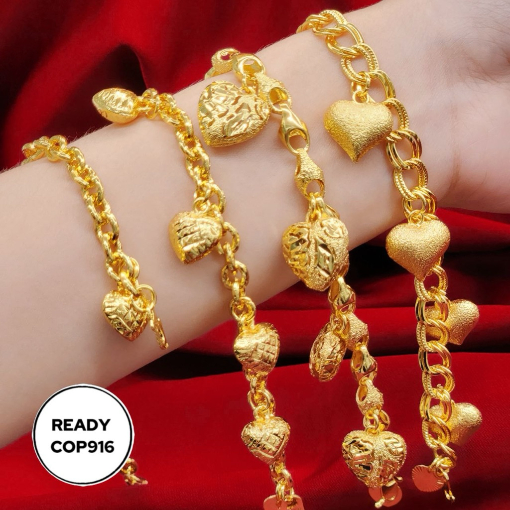 New FullPatri M009 Gold Saduran 24K Gold Bangkok 2026 A16 Bracelet