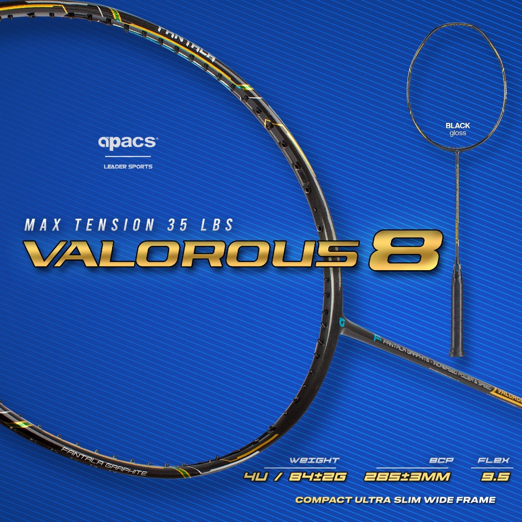APACS BADMINTON CKET VALOROUS 8
