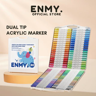 เอนมี่ ชุดปากกามาร์กเกอร์สีอะคริลิคพร้อมปลายคู่
