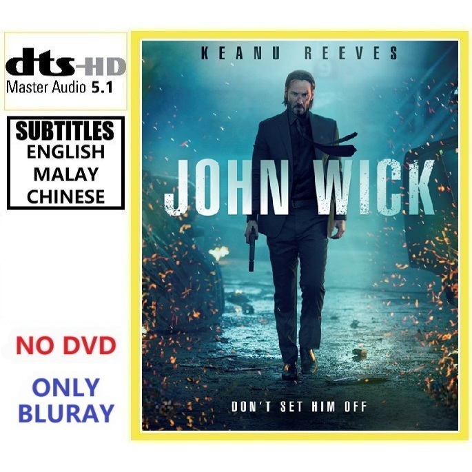 J229 John Wick (2014) Action Crime Thriller - Bluray