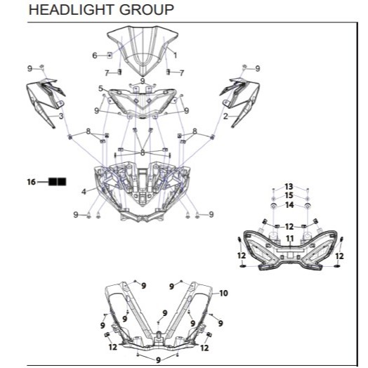 5-MODENAS Z15 GT - LIGHT PARTS - 1 (01-086)